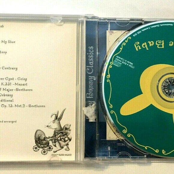 CD Nursery Time Baby Baby Bunny Classic 17 Songs Music CD Compact Disc 0-36MOS 2 - Picture 3 of 5